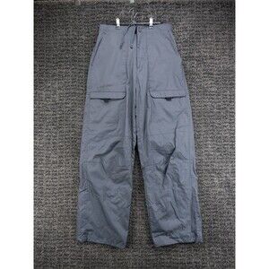 Colorado Snow Pants Mens Medium Gray Elastic Waist Cargo Pockets Ski Snowboard